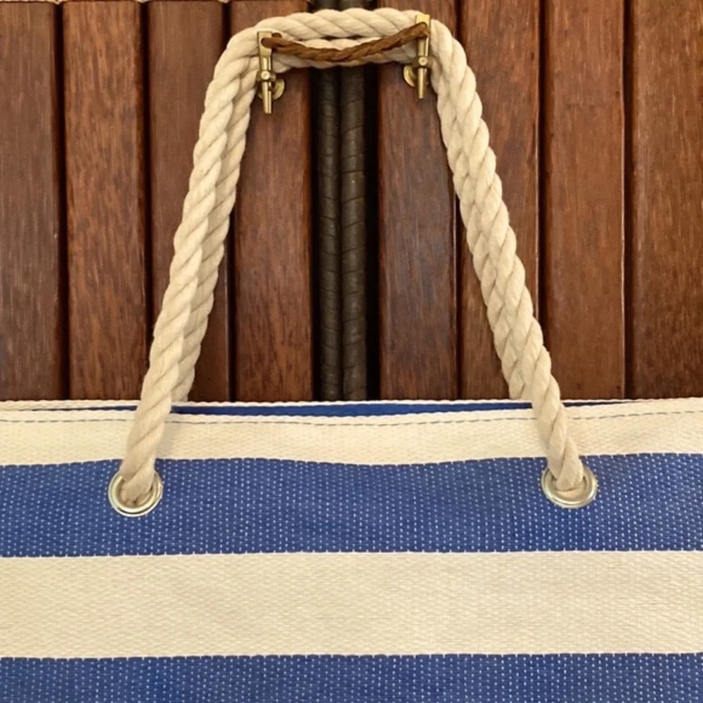 FLAMINGO 🦩 ROPE TOTE BAG - Picture 5 of 8
